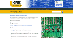 Desktop Screenshot of krkautomation.com