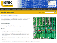 Tablet Screenshot of krkautomation.com